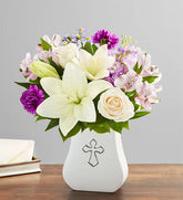 Sacred Blessings Lavender & White