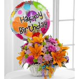 Happy Blooms Basket by FTD