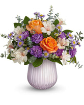 Teleflora's Lavender Luster Bouquet T24E305