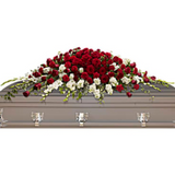 Teleflora’s Garden of Grandeur Casket Spray