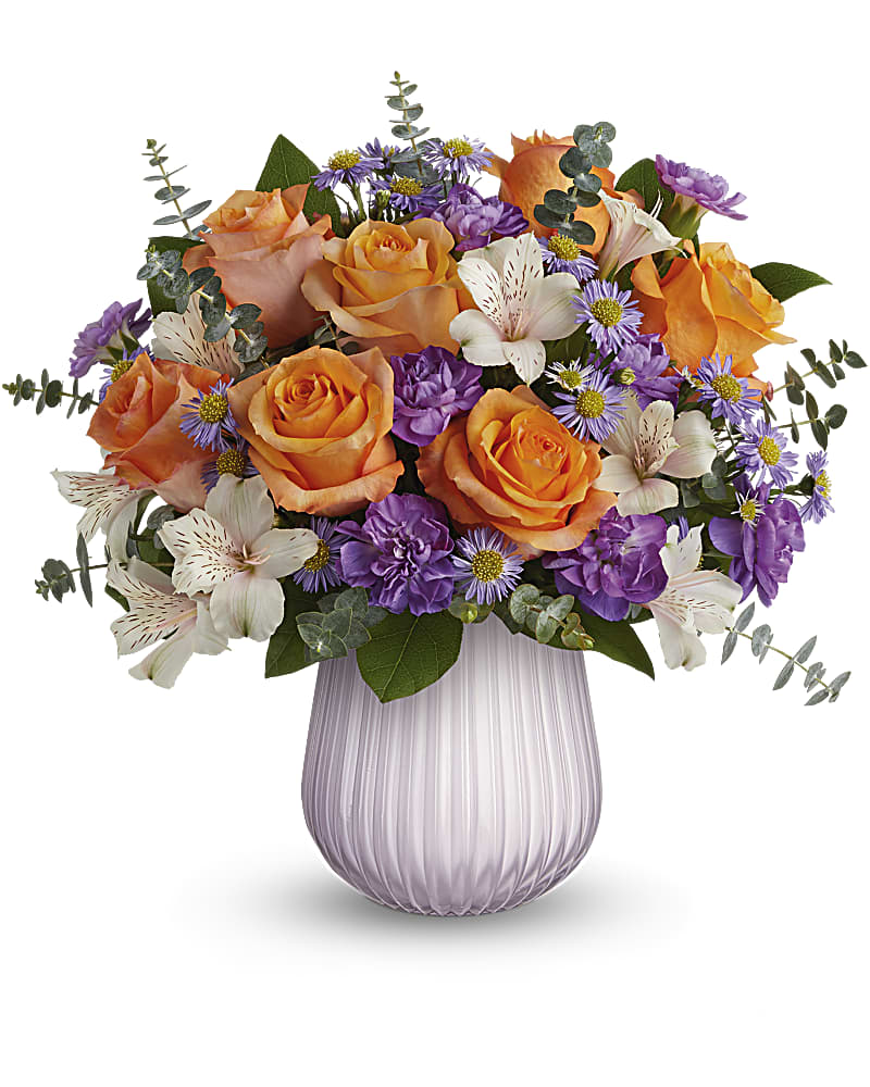 Teleflora's Lavender Luster Bouquet T24E305