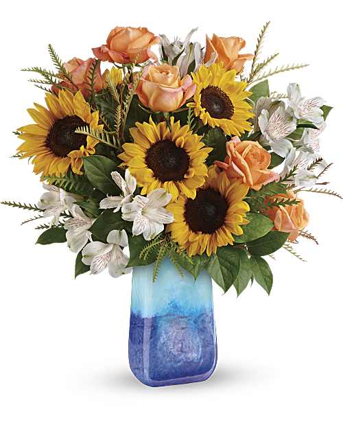 Teleflora's Sunflower Beauty Bouquet