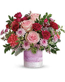 Teleflora's Washed In Pink Bouquet