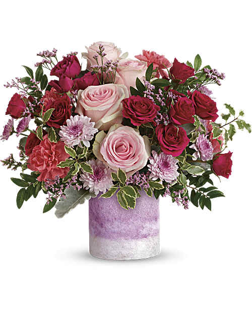 Teleflora's Washed In Pink Bouquet