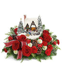 Thomas Kinkade's Warm Winter Wishes Bouquet